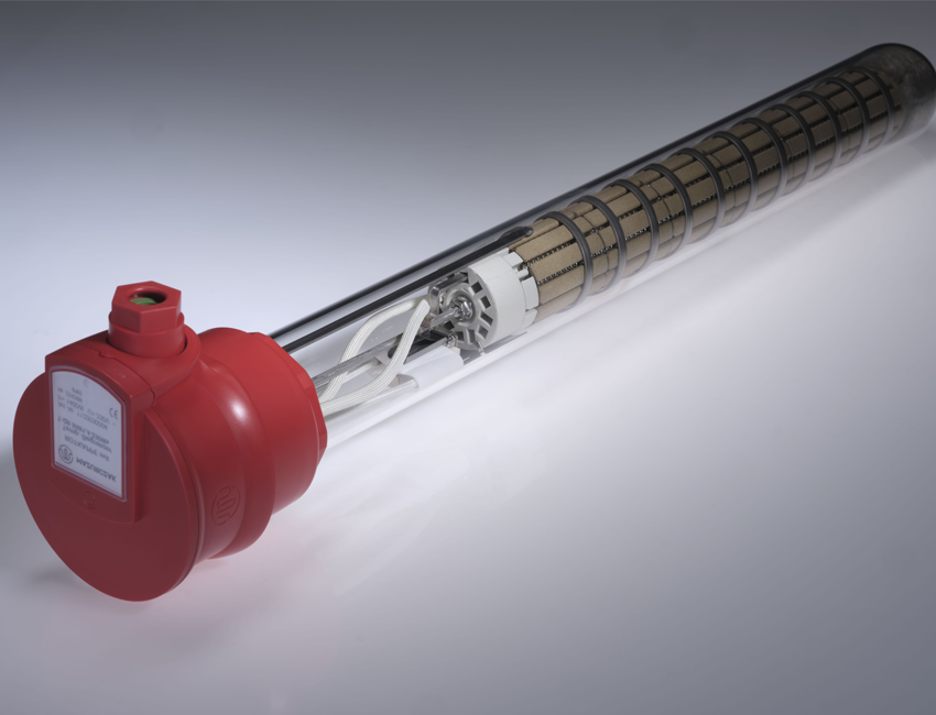 Heater met Anti Burn System