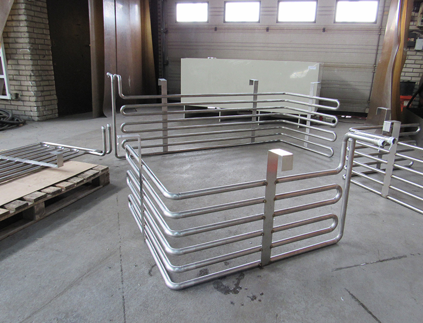 RVS verwarmingsspiralen CKB Kunststof Installatiebouw
