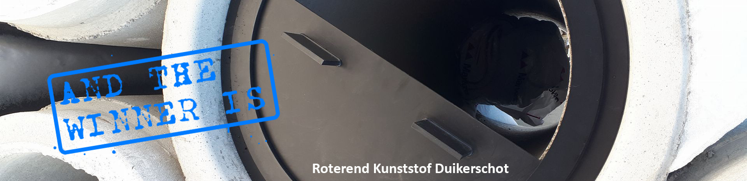 Roterend Kunststof Duikerschot