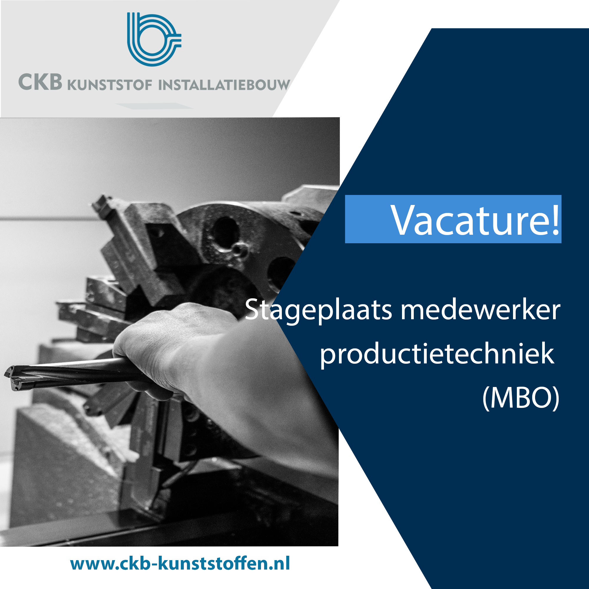 Stage medewerker productietechniek