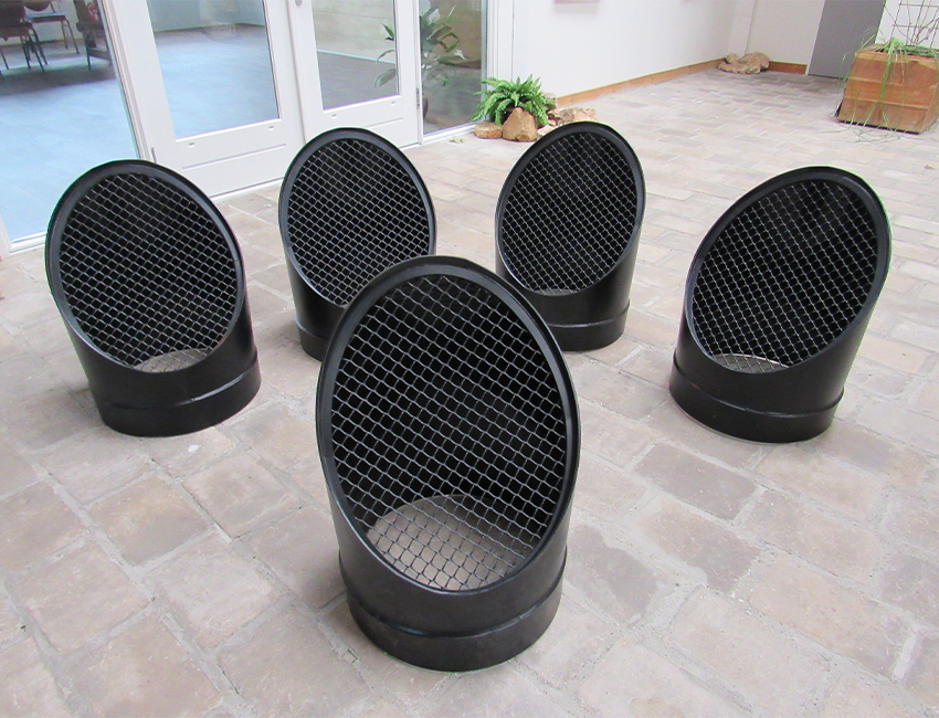 Ventilatie / vogelroosters