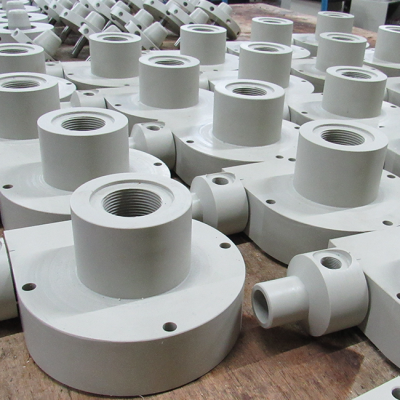 Cnc Geproduceerde Onderdelen Voor Gp Pumps Ckb Kunststof Installatiebouw