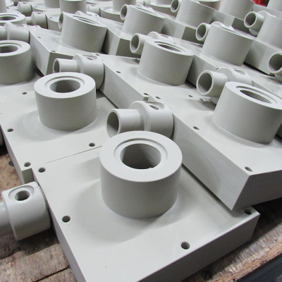 Cnc Geproduceerde Onderdelen Voor Gp Pumps Sealpompen Ckb Kunststof Installatiebouw