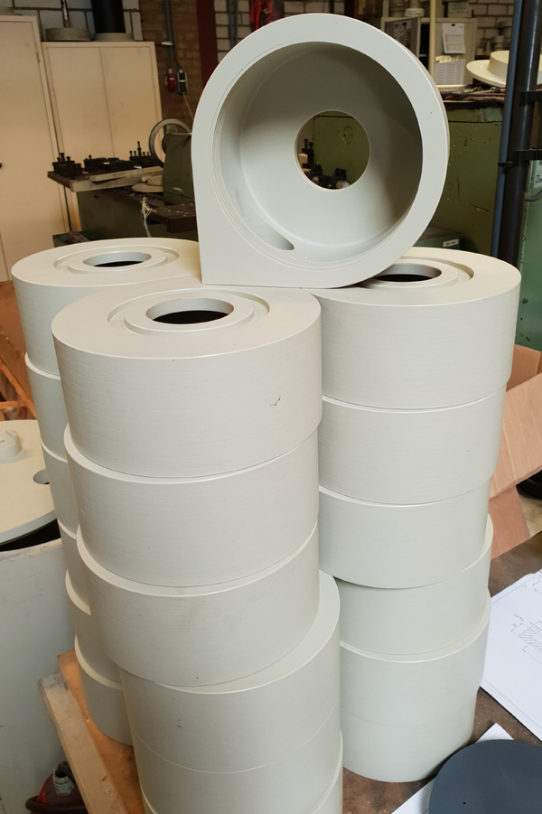 CNC draai en freeswerk CKB Kunststof Installatiebouw