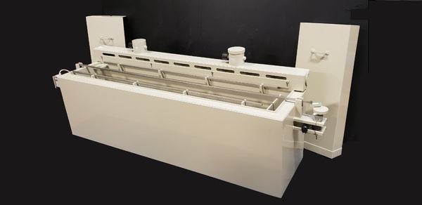 Procesbad met warenstangbeweging CKB Kunststof Installatiebouw