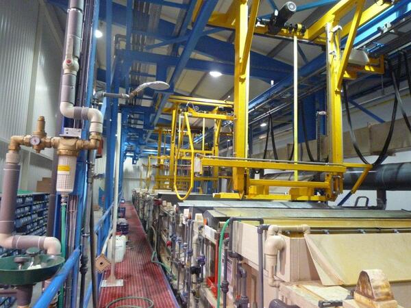 CKB geautomatiseerde Galvanolijn