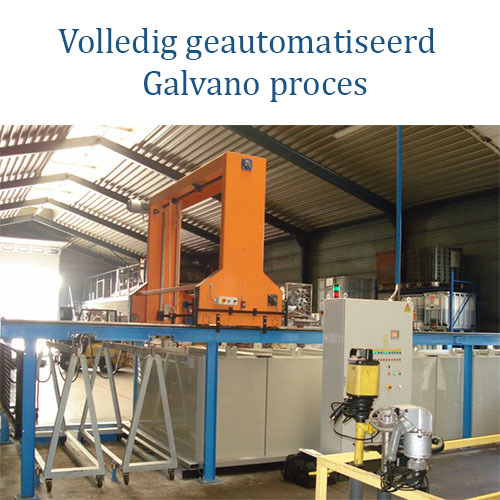 Volledig geautomatiseerd galvanoproces CKB KUnststof Installatiebouw
