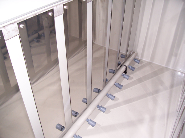 Procesbad met nozzle CKB Kunststof Installatiebouw