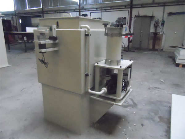 Procesbad met warenstangbeweging CKB Kunststof Installatiebouw