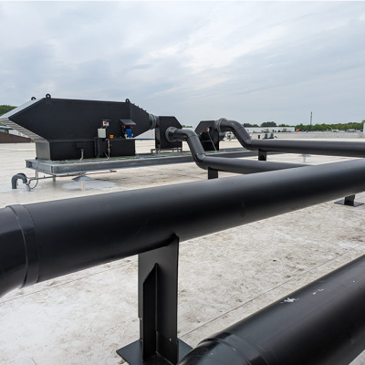 Horizontale Gaswasser En Leidingwerk