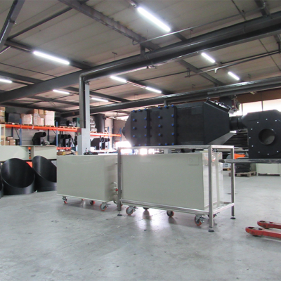 Testopstelling Mini Gaswasser Ckb Kunststof Installatiebouw