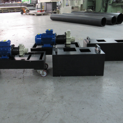 Mobiele Magneetpomp Met Ombouw