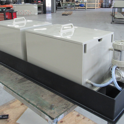 Goud Procesbaden Met Lekbak Ckb Kunststof Installatiebouw