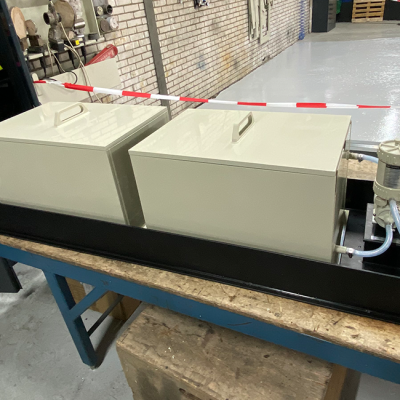 Goudbaden Met Lekbak Ckb Kunststof Installatiebouw