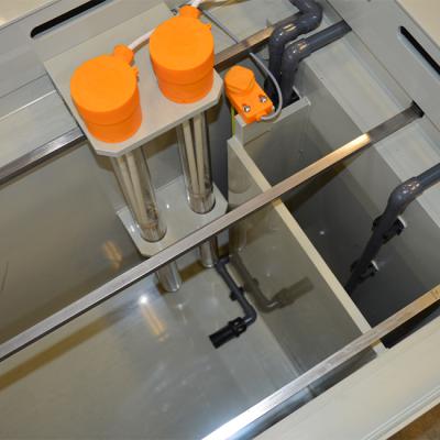 Verwarmd Procesbad Met Warenstang