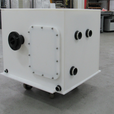 Bromine Resistant Storage Tank Custom Made Ckb Kunststof Installatiebouw