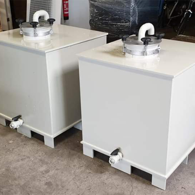 Opslagtank Met Ingebouwde Filterunit Ckb Kunststof Installatiebouw