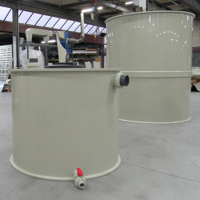 Ronde Opslagtank Ckb Kunststof Installatiebouw