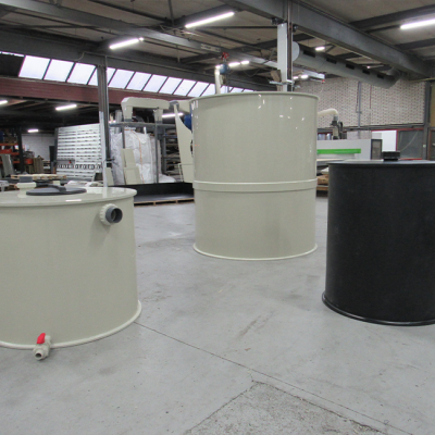 Ronde Opslagtanks Ckb Kunststof Installatiebouw