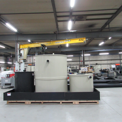 Ronde Opslagtanks En Lekbak Ckb Kunststof Installatiebouw