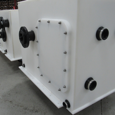Witte Watertanks Ckb Kunststof Installatiebouw