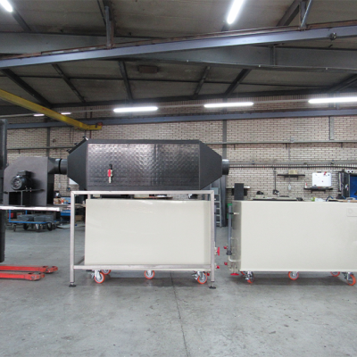 Testopstelling Mini Gaswasser En Mobiele Procesbaden Ckb Kunststof Installatiebouw