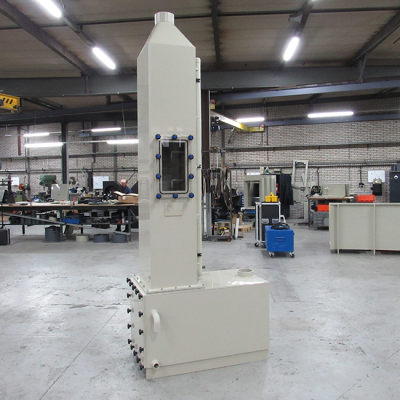 Verticaal Opgestelde Gaswasser Ckb Kunststof Installatiebouw