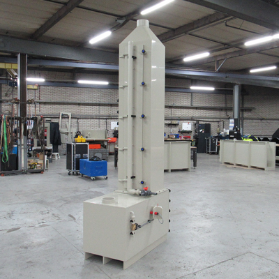 Verticale Gaswasser Ckb Kunststof Installatiebouw