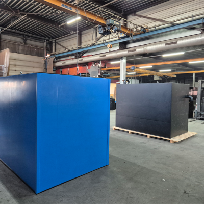 Blauw Procesbad En Watermist Opslagtank 