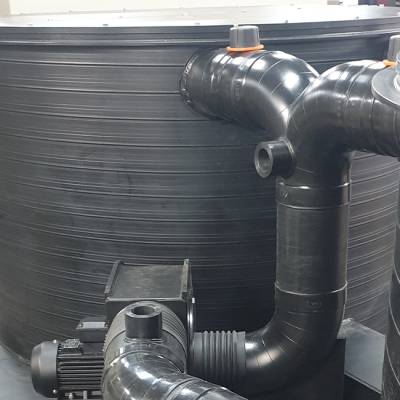 Aansluiten Koolstoffiltersysteem Ckb Kunststof Installatiebouw