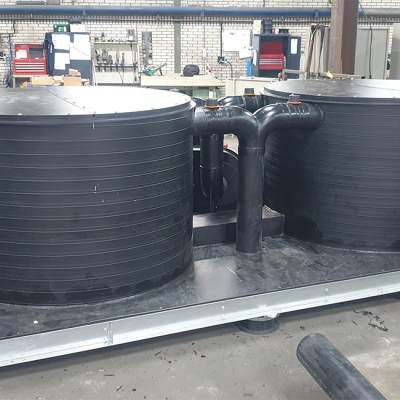 Dubbele Koolstoffilter Ckb Kunststof Installatiebouw 